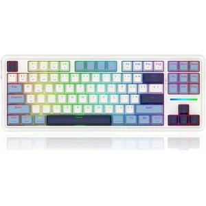 Redragon K728WBB-RGB Pro Antonium Pro Tri-Mode Mechanical Gaming Keyboard Wireless Bluetooth RGB Keyboard
