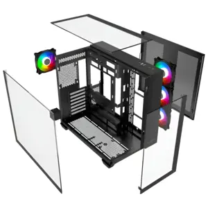 Thunder Battle Station TGC-666 ATX Gaming Case with 3 ARGB Fans