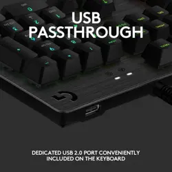 Logitech G512 Carbon RGB Mechanical Gaming Keyboard - English layout GX Brown Tactile