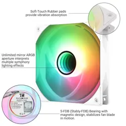 Thermalright TL-C12W-S V3 X3 ARGB 120mm Case Fan