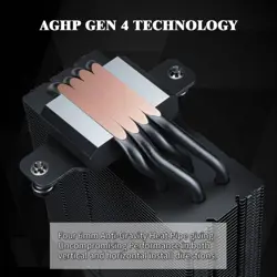 Thermalright TR Assassin Spirit 120 Vision EVO ARGB Black CPU Air Cooler (LCD Display Edition)