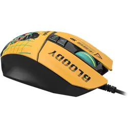 A4Tech Bloody W63 Max Renegade RGB Gaming Mouse – 12000 CPI Ultra-Fast Esports Gaming Mouse with BC3332-A Sensor & 2000Hz Polling Rate