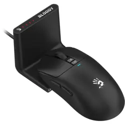 A4Tech Bloody R72 Pro Duo Dual Mode Wireless Gaming Mouse Black – 26000 CPI RGB Esports Mouse with 2.4GHz Wireless & USB Wired Connectivity