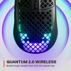 SteelSeries Aerox 3 Wireless Super Light Gaming Mouse - 2022 Edition