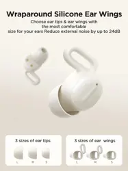 Joyroom JR-TS1 True Wireless Sleep Earbuds  - White / Black