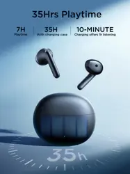 Funpods Series JR-FB2 True Wireless Earphones - Black / White