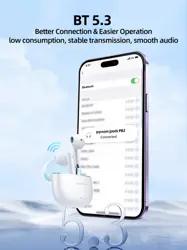 Jpods Series JR-PB2 True Wireless Earphones - Black / White