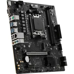 MSI PRO A620M-B AMD AM5 DDR5 microATX Motherboard - PCIe 4.0, Ryzen 7000/8000/9000 Ready