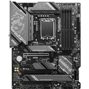 MSI Z790 Gaming Plus WiFi Intel LGA1700 DDR5 ATX Motherboard - PCIe 5.0, WiFi 6E, 12th/13th/14th Gen Ready