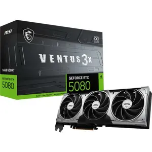 MSI GeForce RTX 5080 16G VENTUS 3X OC Graphics Card