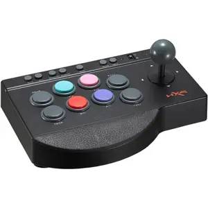 PXN 0082 Arcade Stick PC Street Fighter USB Arcade Stick, 8-Direction Joystick, 8 Buttons, Turbo and Macro, OTG Android Support