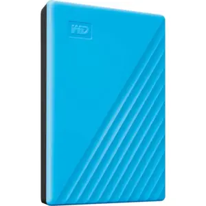 WD My Passport External Hard Drive 2TB – USB 3.2 Gen 1, 256-Bit AES Hardware Encryption, Sky