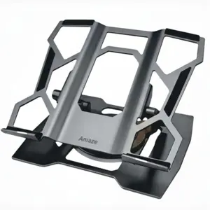 Amaze A540 Battle Gear Aluminum Alloy 360 Degree Laptop Stand - Fully Rotational, For Laptops Till 17.3