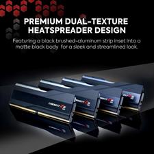G.Skill Trident Z5 RGB 32GB (2x16GB) DDR5 6000MT/s CL30 Desktop Gaming RAM – Matte Black, Intel XMP 3.0