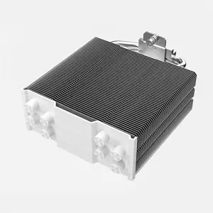 ID-Cooling SE-214-XT ZF WHITE CPU Cooler, 120mm ARGB Fan, 4 Direct Contact Heat Pipes, 180W TDP, PWM, White