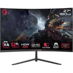 GAMEON GOC27Q180VA 27" QHD 180Hz Curved Gaming Monitor - 0.5ms, HDMI 2.1, PS5 & Xbox Ready