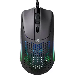 Glorious Model O 2 Wired Ultralight Ambidextrous Gaming Mouse Black GLO-MS-OV2-MB 59g O2