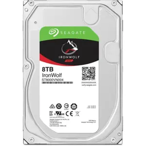 Seagate IronWolf 8TB NAS Internal Hard Drive – ST8000VN004 SATA III 3.5" 256MB Cache HDD