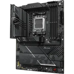 ASUS ROG Strix X870E-H Gaming WiFi7 AMD AM5 ATX Motherboard – 16+2+1 80A Power Stages, DDR5, 4x M.2, PCIe 5.0, Dual USB4, USB 10Gbps Type-C