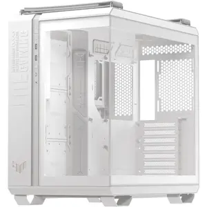ASUS TUF Gaming GT502 Horizon ATX Mid-Tower Case White Panoramic Tempered Glass