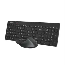 A4Tech FG2400 Air2 | 2.4G Wireless QuietKey Combo Set | Black