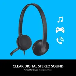 Logitech H340 USB Computer Headset