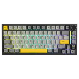 ATTACK SHARK X820 Ultra Tri-Mode Mechanical Keyboard 75% ANSI, Hot-Swappable, RGB, Mac & Win – Star Black