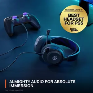 SteelSeries Arctis Nova 1P Multi-System Wired Gaming Headset - 61611 - Black