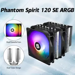 Thermalright Phantom Spirit 120 SE ARGB Dual Fan CPU Air Cooler