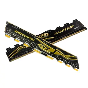 Apacer Panther 16GB DDR4 3200MHz CL16 Gaming Desktop RAM - Black-Gold