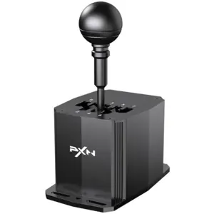 PXN SF U Gaming Gear Shifter – 7+R H-Pattern, Push-Down Reverse, 16-Bit Sensor