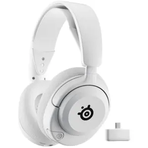 SteelSeries Arctis Nova 5 Wireless Gaming Headset for PC, PS5, and PS4 - White