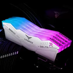 TeamGroup T-Force Delta RGB 32GB (2x16GB) DDR5 6400MHz CL40 Desktop Gaming RAM Kit – Black
