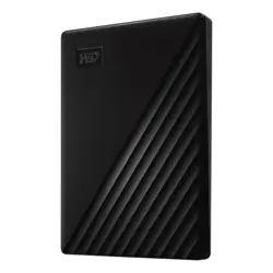 WD My Passport 4TB External Portable Hard Drive – USB 3.0, Password Protected, Black (WDBPKJ0040BBK)