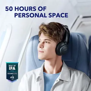 Anker SoundCore Space Q45 Wireless Noise Cancelling Headphones – Adaptive ANC, Black