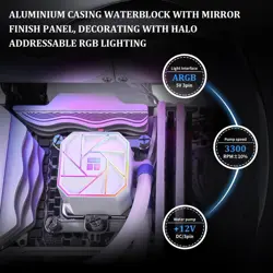 Thermalright Aqua Elite 240 V3 White ARGB 240mm Liquid CPU Cooler