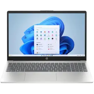 HP Laptop 15-FD0150WM Intel Core 5 120U, 8GB RAM, 512GB SSD, 15.6" Full HD Touchscreen, Windows 11 – Silver | Premium AI Ready Performance Laptop for Students & Professionals