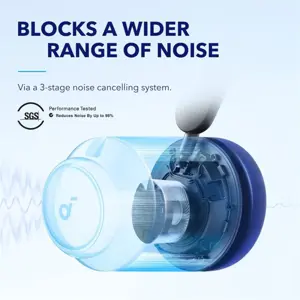 Anker SoundCore Space Q45 Wireless Noise Cancelling Headphones – Adaptive ANC, Black