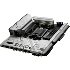 MSI B650M Project Zero AMD AM5 DDR5 microATX Motherboard - Back-Connect Design, WiFi 6E, PCIe 4.0