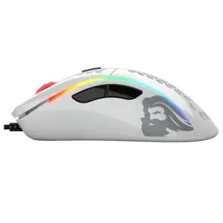 Glorious Model D (Glossy White) Extreme Lightweight Ergonomic Gaming Mouse 69G - GD-GWHITE