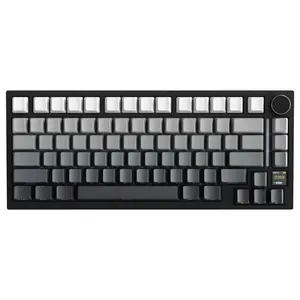 Attack Shark X820 Ultra Wireless Mechanical Keyboard 75% Hot Swappable Gaming Keyboard BT 2.4G Wired RGB PBT Keycaps Moonlight Gradient