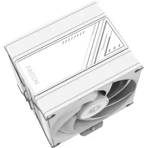 ID-Cooling Frozn A410 DW CPU Cooler White, Dual 120mm PWM Fans, 4 Heat Pipes, 230W TDP, 29.9dB Noise