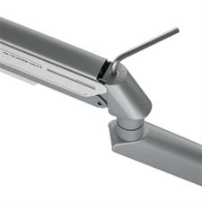 AndaSeat STEALTH II A6D Ergonomic Single Monitor Arm, Silver White, AD-W-A6D-1S-FW, Gas Spring With Adjustable Stiffness
