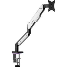 AndaSeat Stealth PRO II RGB 17”-42” Monitor Desk Mount, Black and White (AD-W-A9X-1S-BW)