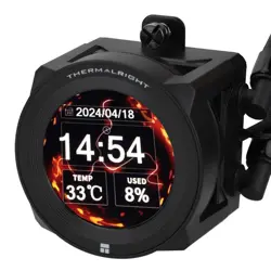 Thermalright Core Vision 360 ARGB 360mm AIO Liquid CPU Cooler with LCD Screen