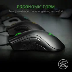 Razer DeathAdder Essential Wired Gaming Mouse - Black