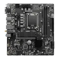 MSI B760M Bomber WiFi DDR5 Intel microATX Motherboard - LGA1700, PCIe 4.0, WiFi 6E, 12th/13th Gen Ready
