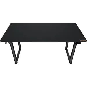 Cougar E-GRAV 160 Gaming Desk, Electric Height Adjustment, Twin Motors, Cable Management, Full Desk Mousepad, Black