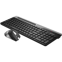 A4Tech Fstyler FB2535CS Bluetooth & 2.4G Wireless Dual Mode Keyboard & Mouse | Smoky Grey