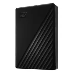 WD My Passport 6TB Portable Hard Drive – USB 3.0, Password Protected Backup Storage, Black (WDBR9S0060BBK)